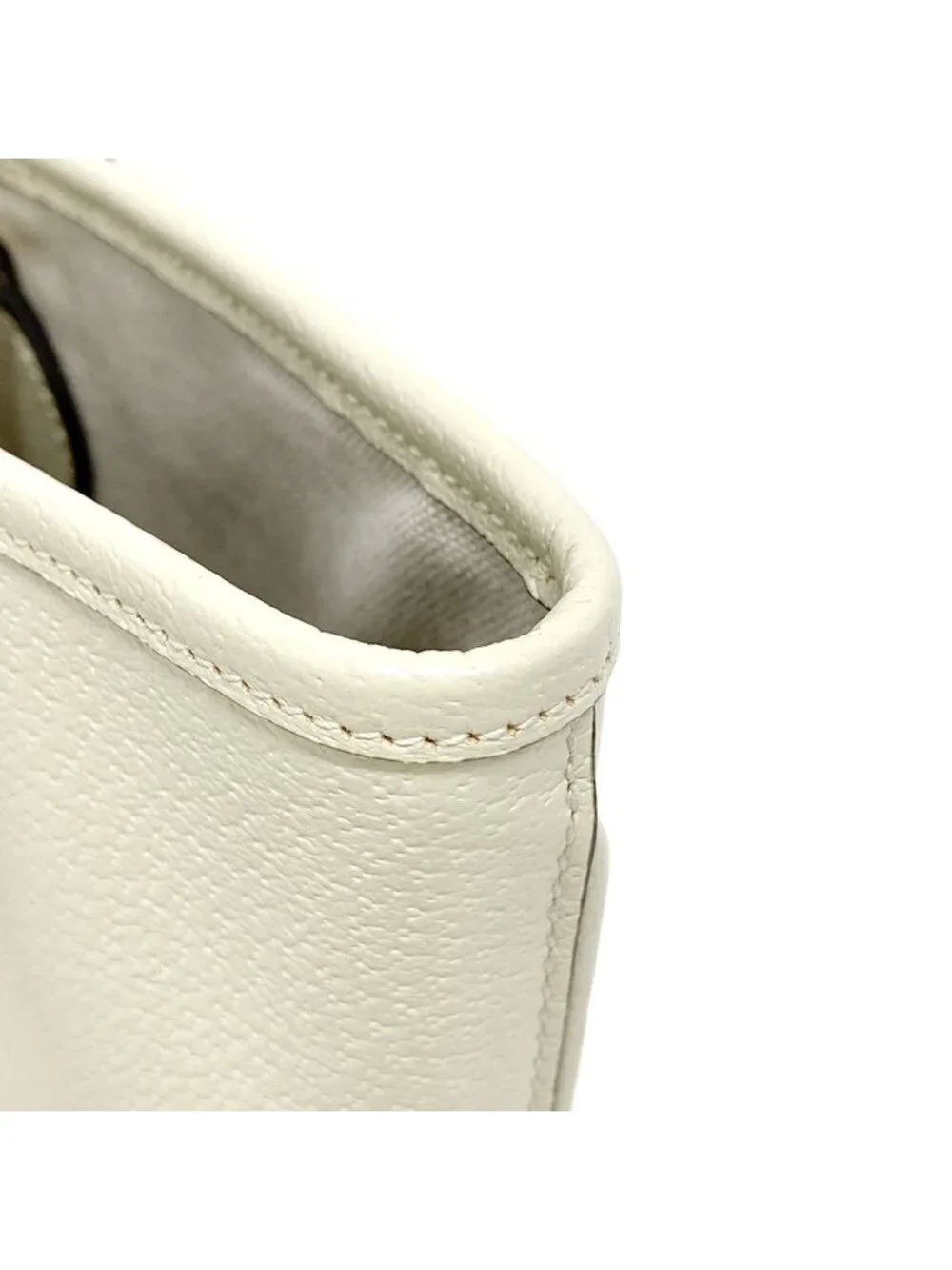 Gucci Tote GG Marmont Ivory 2-Way Leather - Picture 13 of 15